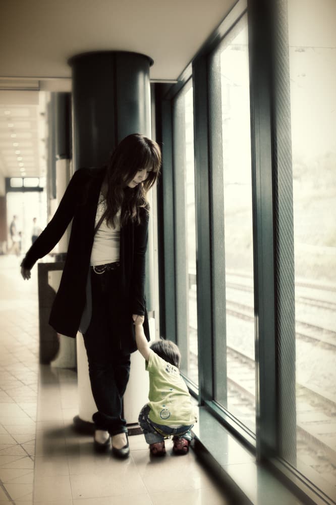 子供とのカット