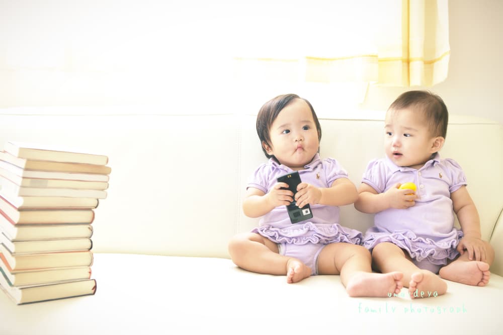 オシャレな子供写真